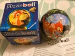 Ravensburger Puzzleball Bambi Disney 60 stukken +handleiding, Comme neuf, Plus de 50 pièces, Enlèvement ou Envoi