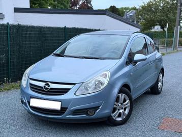 Opel Corsa 1.4 Essence 2007 Toit Panoramique, Autos, Achat, Boîte manuelle, Noir, 5 places