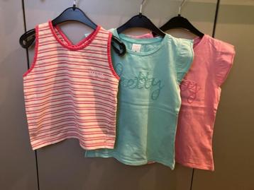 maat 128 set zomer bloesjes 3x beschikbaar voor biedingen