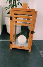 Lantaarn van ruw hout, Ophalen, Zo goed als nieuw