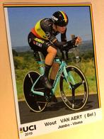 wielerkaart 2019 team jumbo wout van aert, Verzenden, Zo goed als nieuw