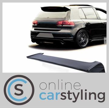 Achterklep spoiler VW Golf VI GTI Glossy Black beschikbaar voor biedingen