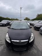 Opel Corsa 1.2 Benzine auto rijdt remt start, Auto's, Voorwielaandrijving, Stof, Zwart, Zwart