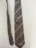 stropdas taupe, Met patroon, Ophalen of Verzenden, Zo goed als nieuw