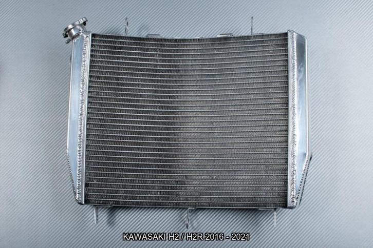 Radiateur Koeler AVDB KAWASAKI H2 / H2R 1000 2016 - 2021, Motoren, Accessoires | Overige, Nieuw, Ophalen of Verzenden