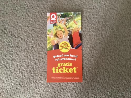 Gratis ticket bobbejaanland bij aankoop van 1 betalende, Tickets en Kaartjes, Recreatie | Pretparken en Attractieparken