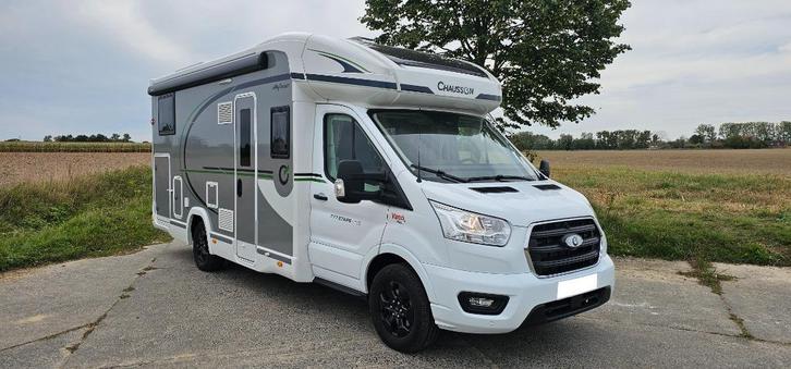 Chausson Etape line 777GA Ford 165 AT8v 2025 3.450km full, Caravans en Kamperen, Mobilhomes, Particulier, tot en met 4, Integraal