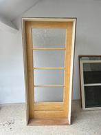 Decoratief raam in kader, Doe-het-zelf en Bouw, Glas en Ramen, Ophalen, Gebruikt, 80 tot 120 cm, Overige typen