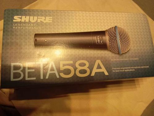 Shure beta58A, TV, Hi-fi & Vidéo, Appareils professionnels, Neuf, Audio, Envoi