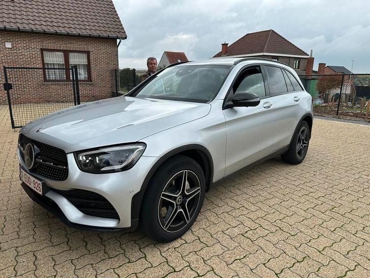 Mercedes GLC 220d 4 Matic AMG Line, Auto's, Mercedes-Benz, Bedrijf, GLC, Android Auto, Ophalen of Verzenden