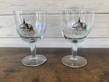 2 Tongerlo bierglazen beschikbaar voor biedingen