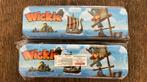 2x Blikken pennendoos Wickie De Viking, Ophalen, Nieuw