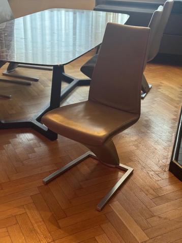 6x Rolf Benz 7800 in taupe (np. €1620/stoel) beschikbaar voor biedingen