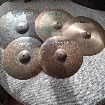 Complete Istanbul agop pre split cymbalen set voor drumstel  beschikbaar voor biedingen