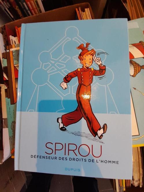 HS SPIROU DEFENSEUR DES DROITS DE L'HOMME ED BELGE, Boeken, Stripverhalen, Gelezen, Eén stripboek, Ophalen of Verzenden