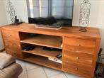 Superbe Buffet en teak massif quasi neuf, Maison & Meubles, Armoires | Buffets, Enlèvement, Comme neuf