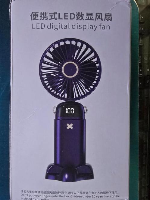 Draagbare ventilator - Nieuw product - Code blue, Elektronische apparatuur, Persoonlijke Verzorgingsapparatuur, Nieuw, Overige typen