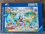 Disney puzzel van Ravensburger 1000 stukjes, Hobby en Vrije tijd, Denksport en Puzzels, Ophalen of Verzenden, Zo goed als nieuw