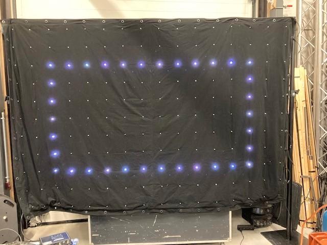 Animatie led doek, Muziek en Instrumenten, Licht en Laser, Zo goed als nieuw, Ophalen