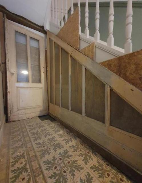 Protection d'escalier, y compris avec porte intérieure 1930, Bricolage & Construction, Échelles & Escaliers, Escalier, Enlèvement ou Envoi