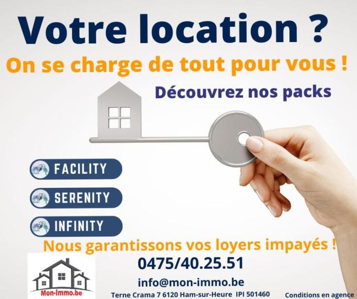 Maison à louer, Immo, Huizen te huur, Charleroi, Vrijstaande woning