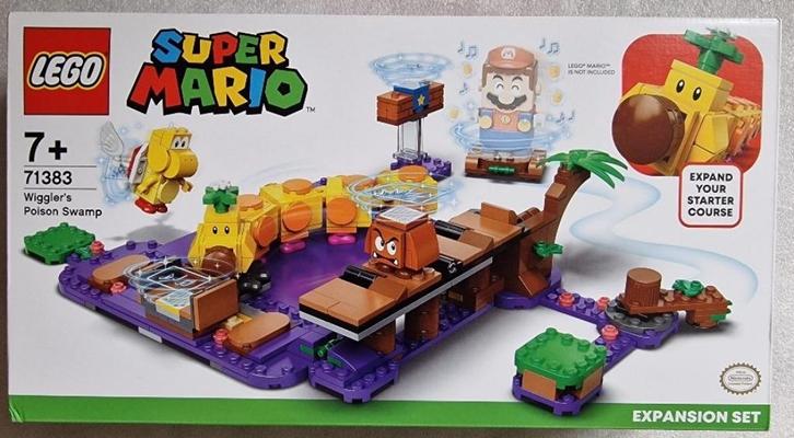 Lego 71383 Super Mario Wigglers giftige moeras, Kinderen en Baby's, Speelgoed | Duplo en Lego, Nieuw, Lego, Complete set, Ophalen of Verzenden