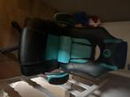 gamingstoel, Huis en Inrichting, Bureaustoelen, Ophalen, Gaming bureaustoel, Blauw, Zo goed als nieuw