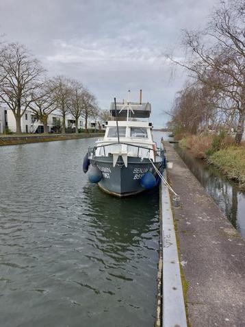 boot, Watersport en Boten, Motorboten en Motorjachten, Ophalen, Gebruikt, Staal, Diesel
