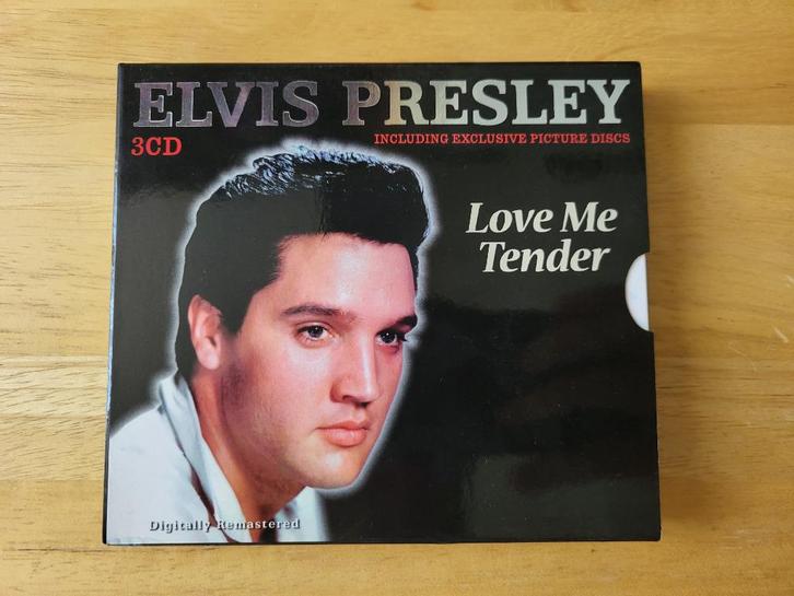 Coffret 3 CD Elvis Presley – Love Me Tender, Cd's en Dvd's, Cd's | Rock, Gebruikt, Rock-'n-Roll, Ophalen