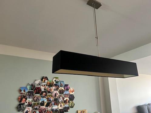 Hanglamp met 4 lichtpunten, Huis en Inrichting, Lampen | Hanglampen, Zo goed als nieuw, Stof, Ophalen