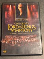 Lord of the Rings “ creating of the symphony” DVD, Cd's en Dvd's, Dvd's | Muziek en Concerten, Alle leeftijden, Ophalen of Verzenden