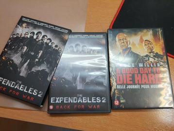 dvd expendables 2 & A good day to die hard