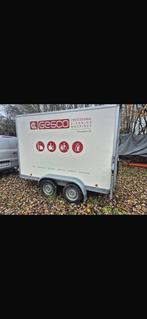 Gesloten aanhangwagen, Enlèvement ou Envoi, Comme neuf