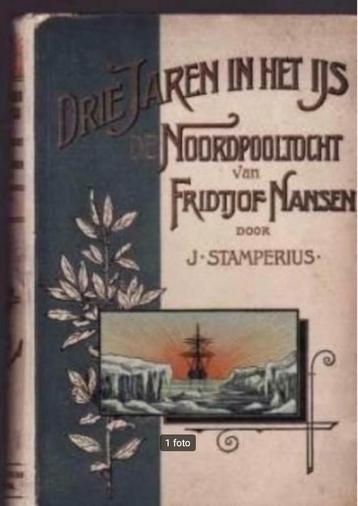 Drie jaren in het ijs, De Noordpooltoch van Fridtjof Nansen  beschikbaar voor biedingen