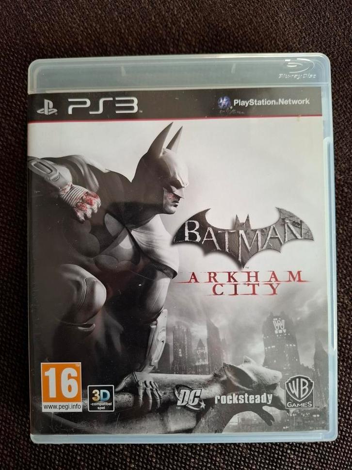 PS3 Batman Arkham City (compleet), Games en Spelcomputers, Games | Sony PlayStation 3, Zo goed als nieuw, Ophalen of Verzenden