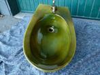 vintage bidet Villeroy Boch groen  70er, Ophalen, Huis en Inrichting