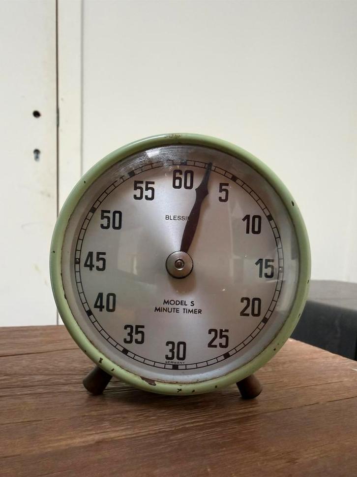 Blessing - Minuteur modèle S, Electroménager, Réveils, Utilisé, Analogique, Enlèvement ou Envoi