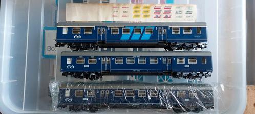 HOLK 1210 NS PERSONEN WAGONS JAREN 60-70 1/87, Hobby en Vrije tijd, Modeltreinen | H0, Zo goed als nieuw, Wagon, Wisselstroom