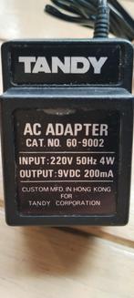 Tandy AC Stroomadapter, Utilisé, Enlèvement ou Envoi