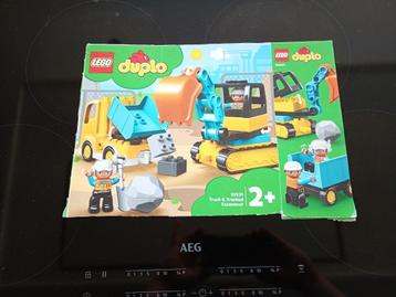 Duplo Truck & Graafmachine met rupsbanden 10931