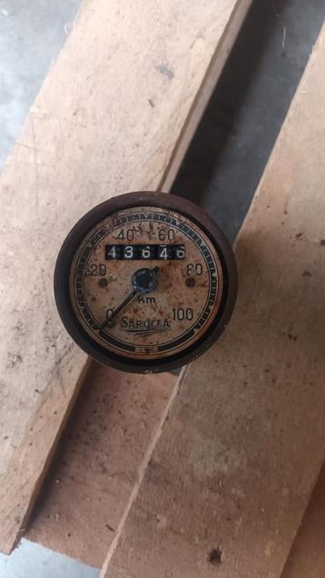 Sarolea km teller.  beschikbaar voor biedingen