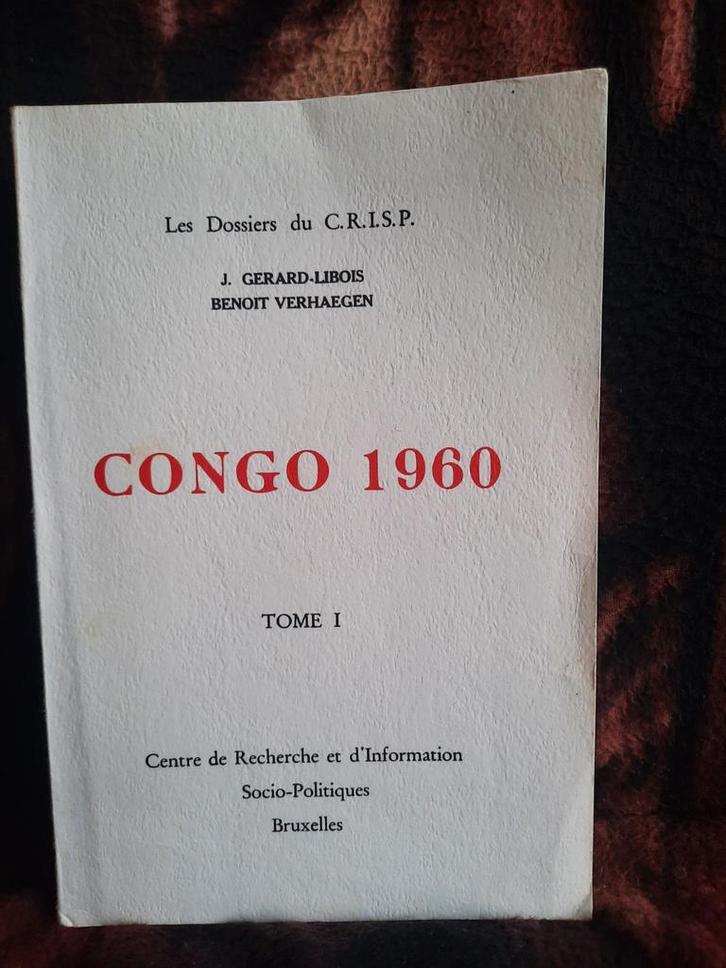 3 x Les dossiers du C.R.I.S.P. Congo 1960 1962 1964, Livres, Histoire mondiale, Utilisé, Afrique, 20e siècle ou après, Enlèvement ou Envoi