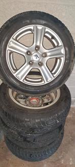15p lichtmetalen velgen met goede 185/60/15 4-seizoenenbande, Auto-onderdelen, Banden en Velgen, Ophalen, 15 inch, Banden en Velgen