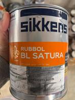 Sikkens rubbol BL satura bruinkleurige lak 1liter, Ophalen of Verzenden, Nieuw, Materiaal