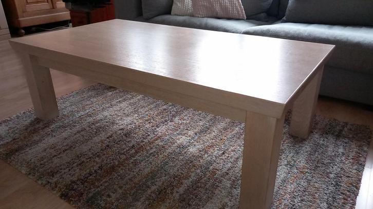 Mooie stevige salontafel, Huis en Inrichting, Tafels | Salontafels, Zo goed als nieuw, Ophalen