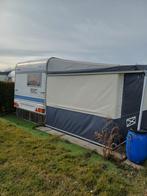 caravan met voortent en bijzettentje, Caravans en Kamperen, Hobby, Particulier, Tot en met 4, Omvormbare zithoek