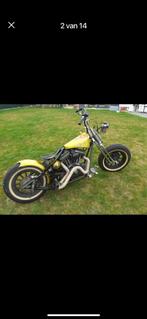 harley sporster softail project, Motos