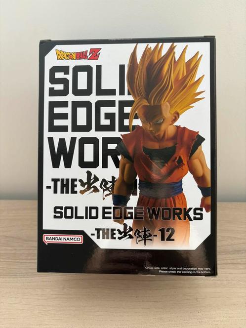 Solidedge Dragon ball Z Super Saiyan 2 Son Gohan PVC Statue, Collections, Jouets miniatures, Comme neuf, Enlèvement ou Envoi