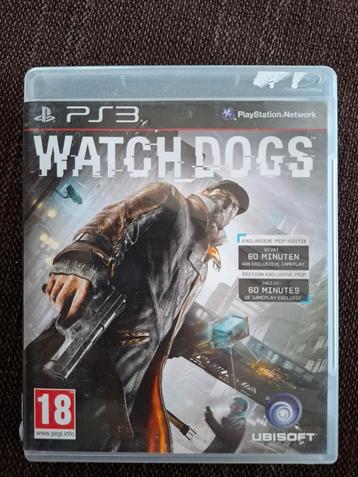 PS3 Watch dogs (compleet) beschikbaar voor biedingen