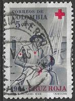 Colombia 1965 - Yvert 13BF - Rode Kruis - Verpleegster  (ST), Timbres & Monnaies, Timbres | Amérique, Affranchi, Envoi